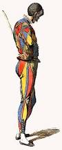 Arlequin, autre costume Maurice Sand