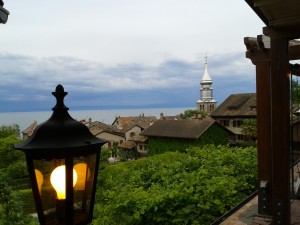 Yvoire, vue sur le lac Léman Atelier la Colombe Strasbourg