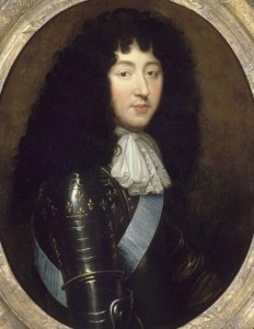 Philippe de France frère de Louis XIV, XVII, cravate nouée en rosette