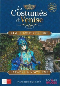 Affiche carnaval de Bruges 2017