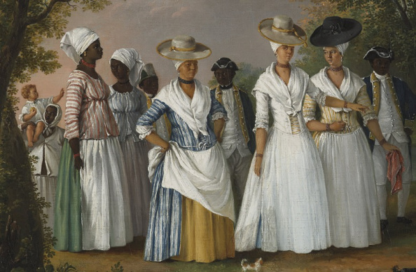 le costume féminin antillais — Atelier la colombe - vente et location de  costumes historiques