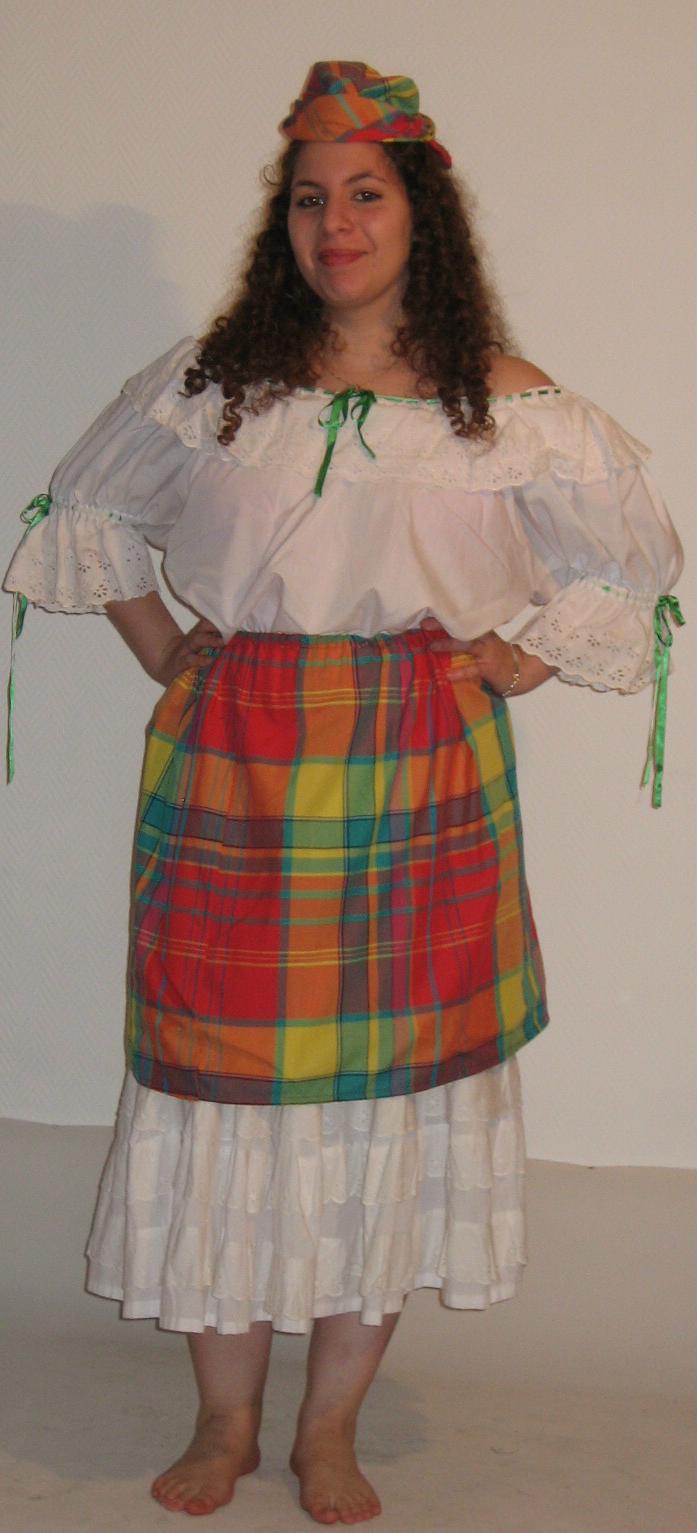 Traditionnelle Martiniquaise Tenue Traditionnelle Creole Femme