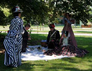 Déjeuner sur l'herbe à l'Orangerie de Strasbourg