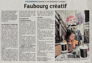Dernières Nouvelles d'Alsace, 28 septembre 2016