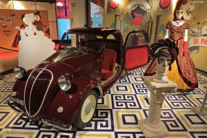 Fiat topolino et robe de bal... MotorVillage-atelier-la-Colombe-2018