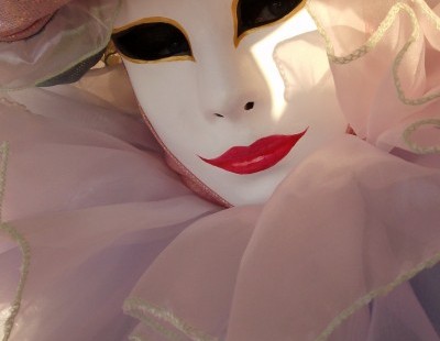 le masque au Carnaval de Venise