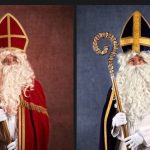 Saint Nicolas, habillé en rouge ou en violet ?