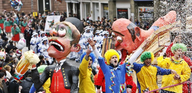 2017, les grandes cavalcades carnavalesques en Alsace
