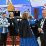 Remise des médailles de la saison carnavalesque é015-2016 par Martine 1ère Carnaval Bouc bleu